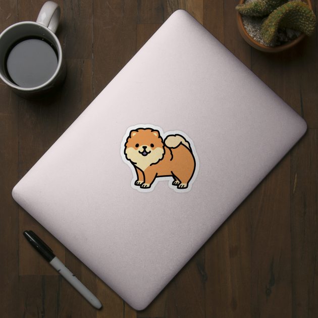 Chow Chow by littlemandyart